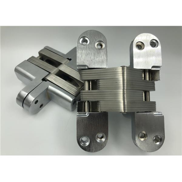 Grande épaisseur résistante invisible en alliage de zinc des charnières de porte de porte d'entrée 50mm