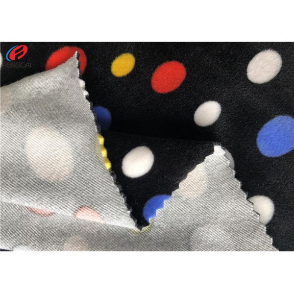 Ткань Вельбоа печати ткани домашнего бархата лайкра ткани вязать для пользы младенца