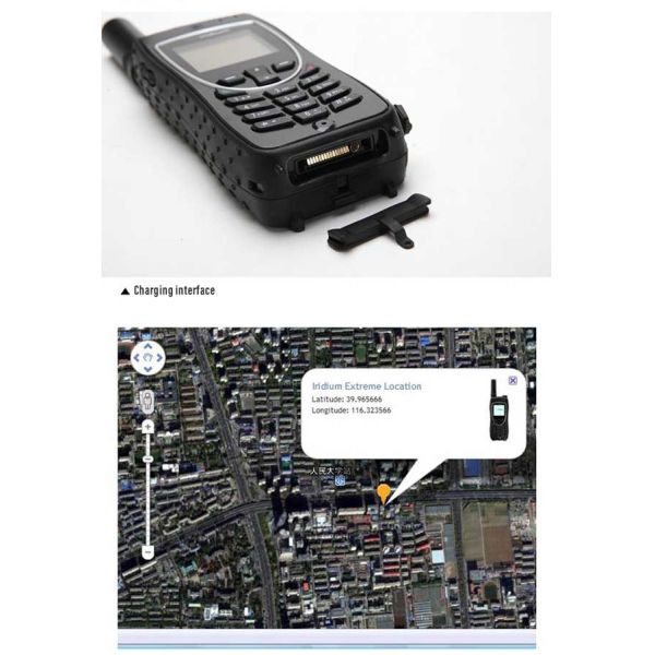 Iridium 9575 Satellite Telephone with Global Signal Coverage and Call Privacy Walkie Talkie