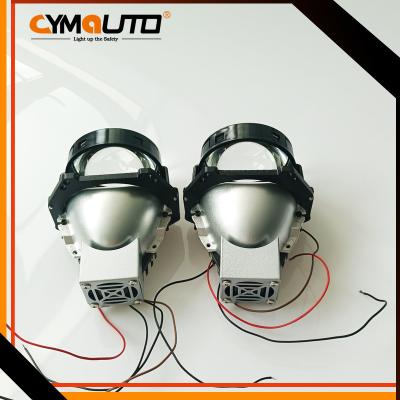Carro universal Mini Bi Xenon Projectors Lens 2 núcleos 3,0 polegadas