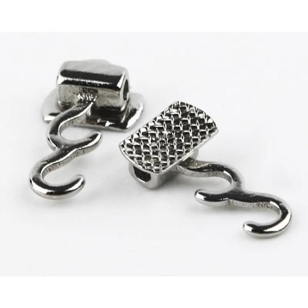 Stainless Steel Bondable Crimpable Hooks 10pcs Pack