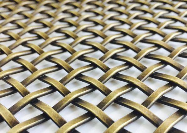 fil décoratif bouclé Mesh Grilles PVD de 3mm