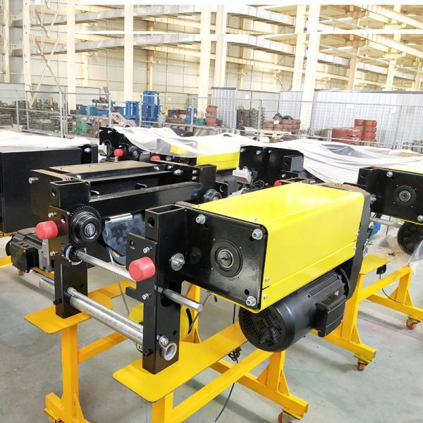 Remote Control European Double Speed 6m Electric Wire Rope Hoist 5 Ton
