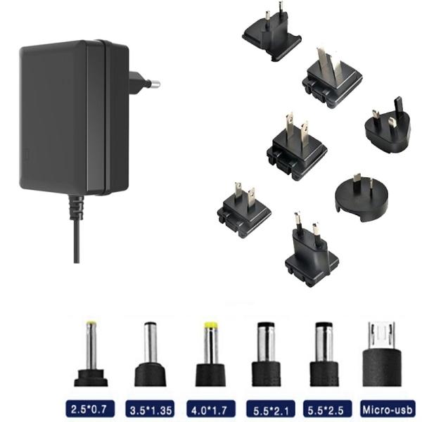 EU AU BIS EMC PSE 12v 5 Amp Power Adapter , Dc Power Supply Adapter