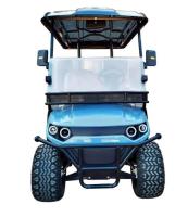 Carro de golfe de 4 rodas Carregar 2 passageiros Classic Off-Road Sightseeing elétrico