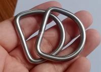 Anillo en D de acero inoxidable soldado con autógena de alta temperatura de la chaqueta del aislamiento