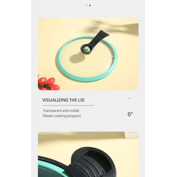 герметическая электрическая кастрюля камня Maifan литого железа кухни 28cm микро- с ручкой