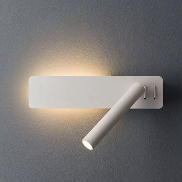 Modern Reading Book Light Indoor Surface Mounted Aluminum Frosted Led Flexible Living Room Bedroom Bed Bedside Wall Lamp
