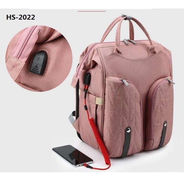 Outdoor Activity Nursing Mother Travel Bag With USB OEM ODM
