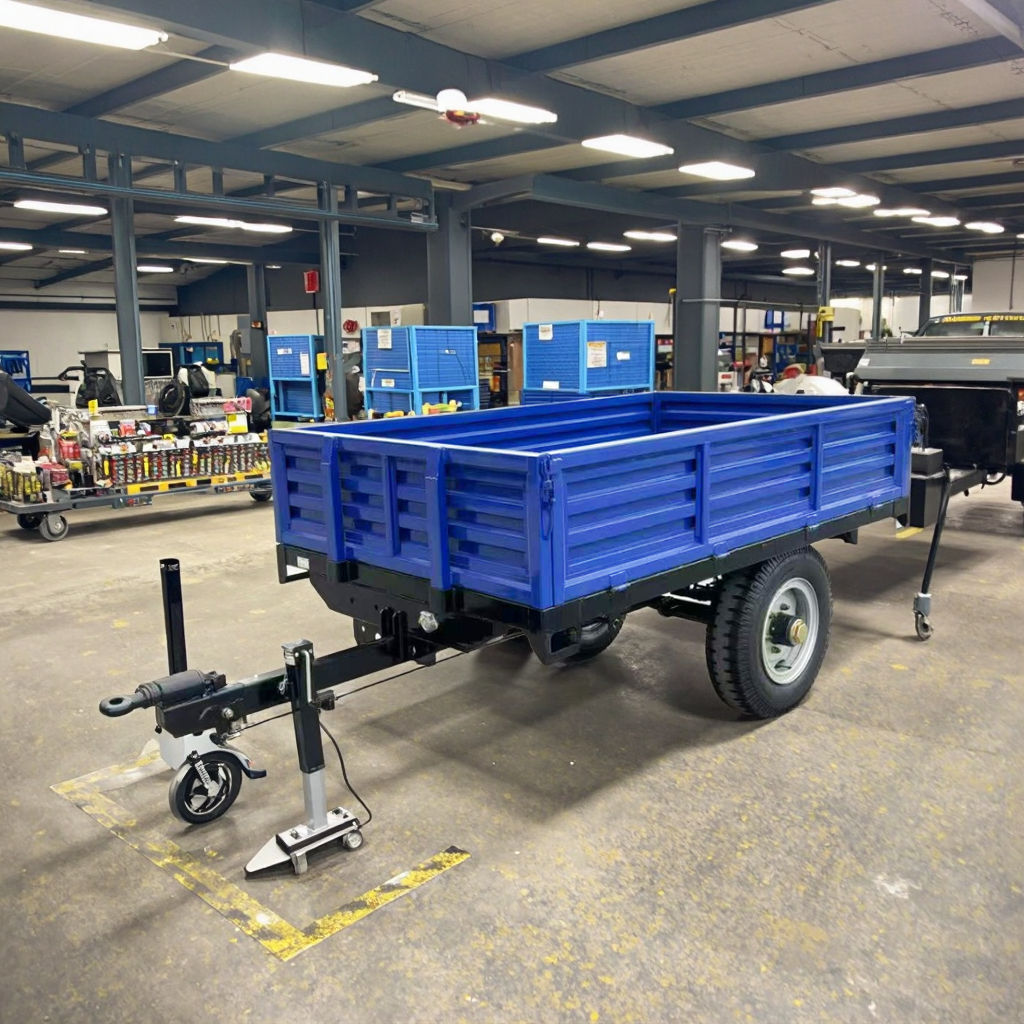 7CX-2E Single axle and two Tyres Trailer