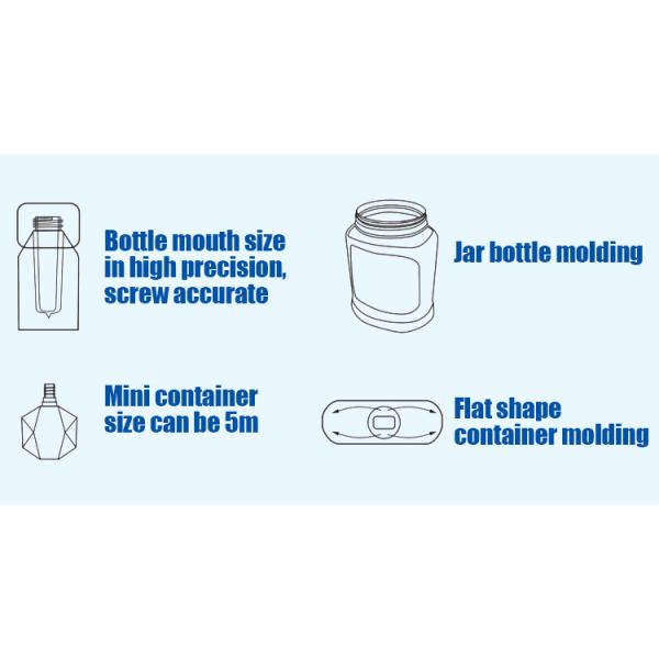 Full Automatic 0-500ml Bottles Making Injection Stretch Blow Moulding Machine