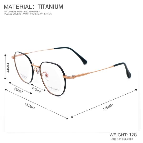 Beta Titanium Очки унисексные Очки с ретро-стилем