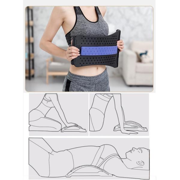 Basic Protection Lumbar Support Spine Board Universal Back Stretcher For Pain Relief