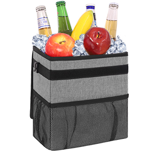 Car Trash Can For Car Cute, Car Trash Bag Bin Hanging Waterproof Automotive Car Garbage Cans Leak Proof Vehicle