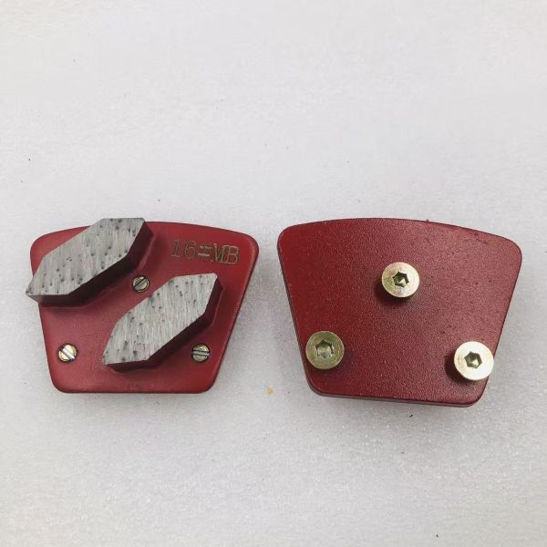 Trapezoid Diamond Grinding Shoes for SASE Concrete Floor Grinder