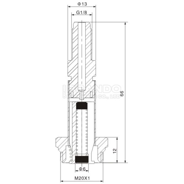 ODE Type 3 Way Solenoid Valve Armature For Coffee Machine Repair Kit Plunger