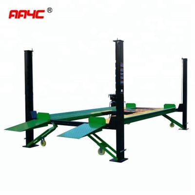 Auto Car Vehicle Lift Movable 4 Post Car Lift For Garage  auto storage lift  car parking lift
