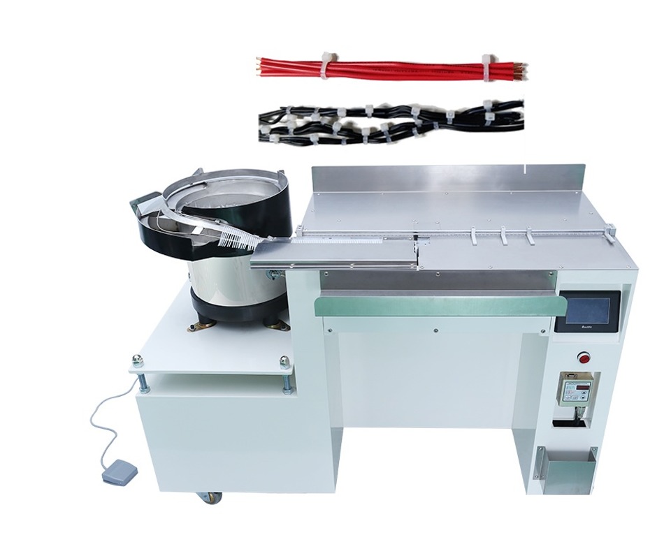 Nylon Cable Bundling Machine High Output Tie Tying Machine 220V / 380V