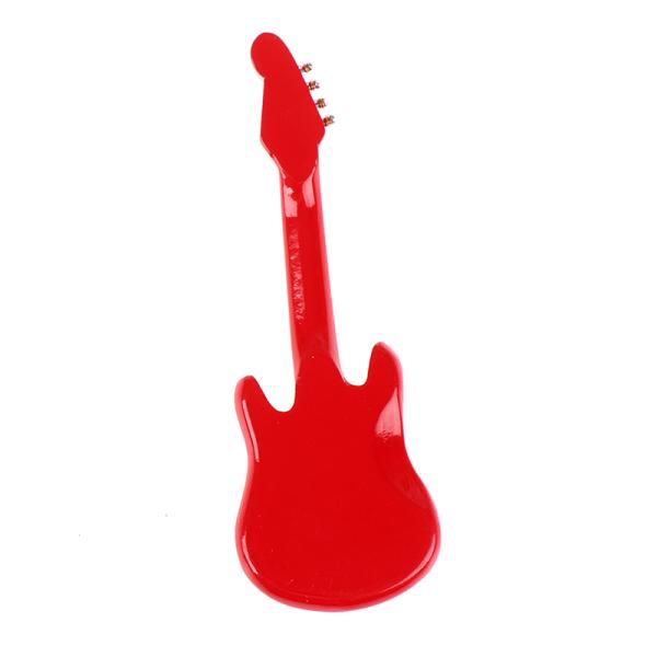 Guitarra eléctrica de la música miniatura de la casa de muñecas del 1:12 para los niños Toy House Decor musical