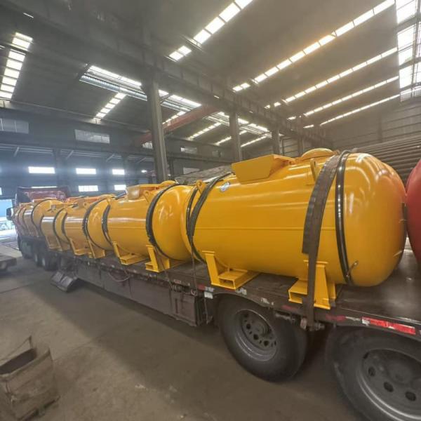 réservoir de stockage sous pression de vanadium oxytrichlorure conforme aux normes de sécurité pour le transport de l'ONU 2443