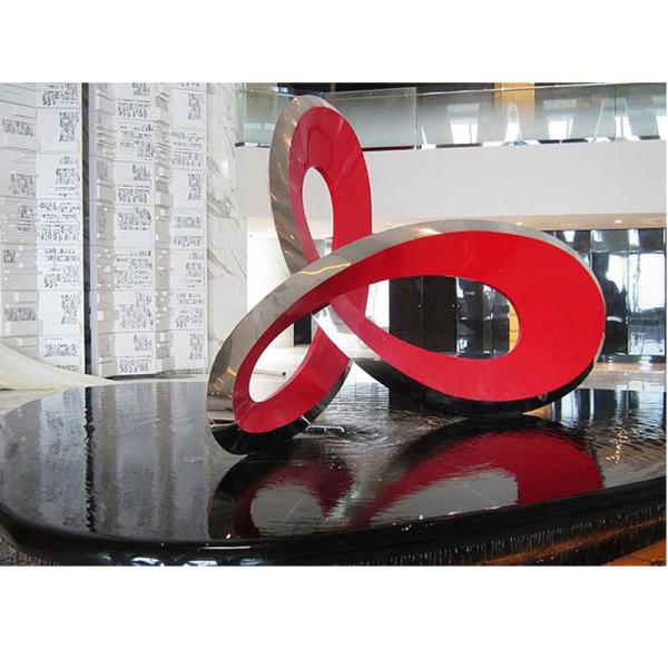 Commercial Large Modern Abstract Public Art Stainless Steel Sculpture