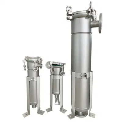 60L - 500L Stainless Steel Bag Filter Housing Water Single Bag Filter
