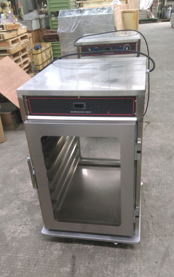 7 Trays Electric Glass Door Two Side Open Commercial Food Warmer Holding Cabinet