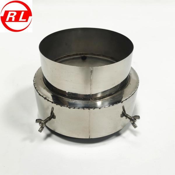 Single Flex SUS316L Wood Stove Flue Adapter Corrosion Resistant