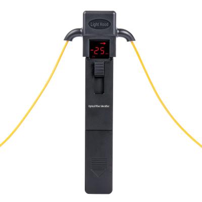 Black Metal Live Optical Fiber Identifier OFI Cable Patch Cord Tester FTTX Tool