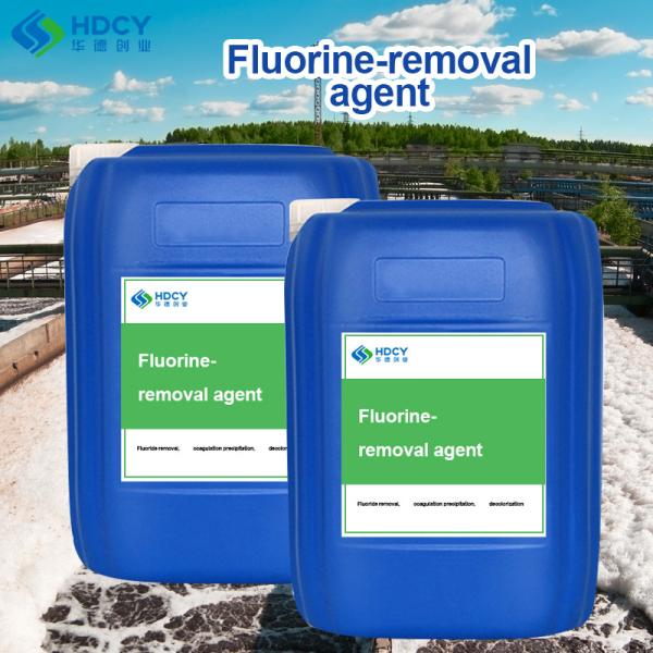Defluorination Agent for Wastewater Treatment Adsorbed Charge to Reduce Fluoride Ions