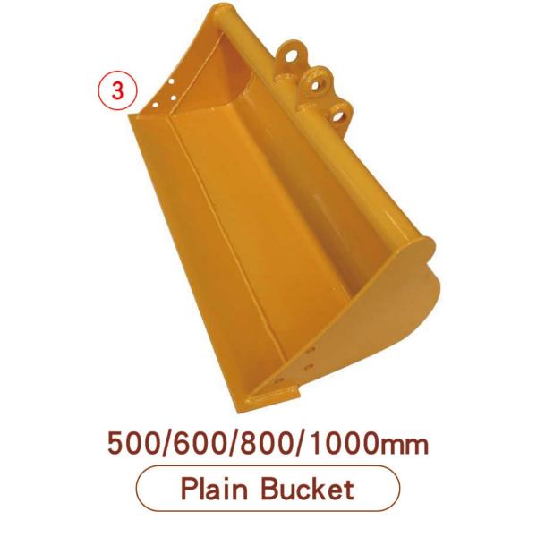 EPA Certificate MINI Excavator Bucket Accessories Multiple Use