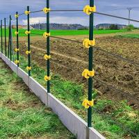 Grampos apropriados confortáveis padrão de Insulators Fence Wire da cerca elétrica do cargo de T que guardam o isolador