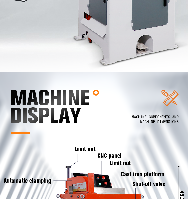 Made in China 455AL Aluminum Cutting Machine Aluminum Profile Cutting Machine Cuts Profile Pipes