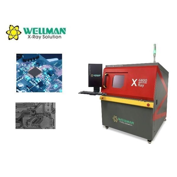 Microfocus x ray inspection system with 530x530mm Oversized Stage and 10KG Load Capacity