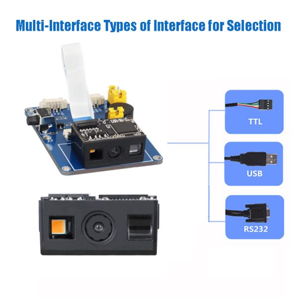 Barcode Scanner DC5V High Quality Bar Code Qr Code USB UART Mega Pixel Module Reader for Android