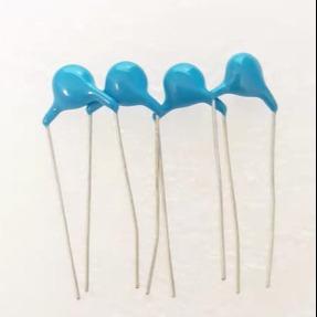 Heatproof 400V AC Safety Capacitors , Flame Retardant Blue Ceramic Capacitor