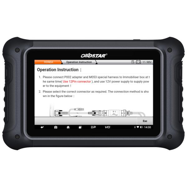 OBDSTAR MK70 Motorcycle Immobilizer Programming Device Motorcycle Key Programming and Mileage Odometer Programming Tool