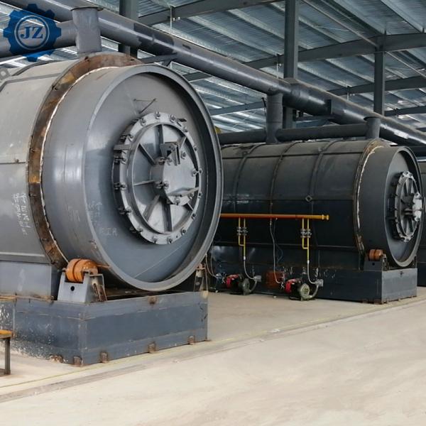 30Ton~50Ton Fully Continuous Waste Plastic Scrap Tyre Pyrolysis Plant For Fuel Oil