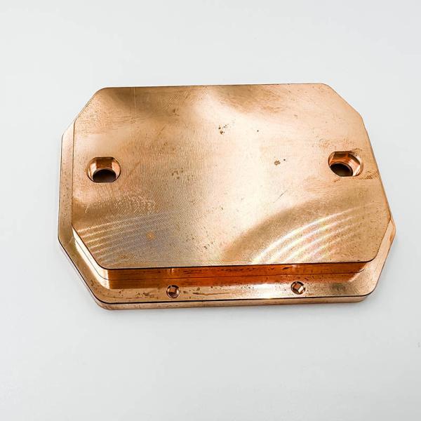 コンピュータCPU/軽工業のためのカスタマイズされた機械化の銅の部品