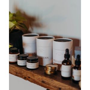 Nouvelle boîte d'emballage cylindrique en carton dégradable pour parfum, huiles essentielles, rouge à lèvres, soins de la peau, cosmétiques