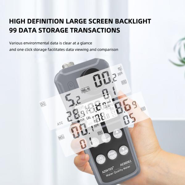 水産養殖用Bluetooth pHメーター、DOアンモニア亜硝酸塩試験付き