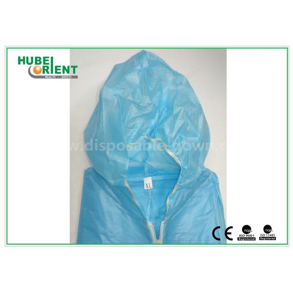 PP Medical Mens Insulated Coveralls / Custom Chemical Coverall Suit Eco - Friendly