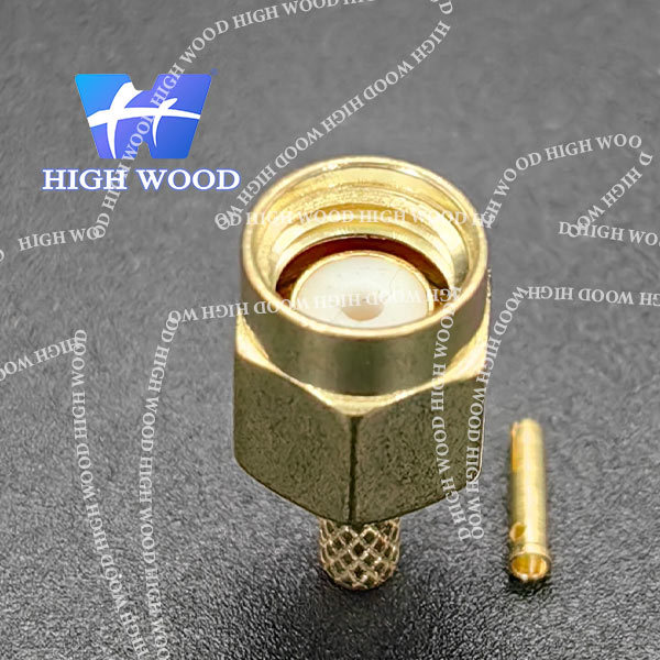 SMA Series RF Coaxial Connector,SMA-J-1.5 Reverse Plug