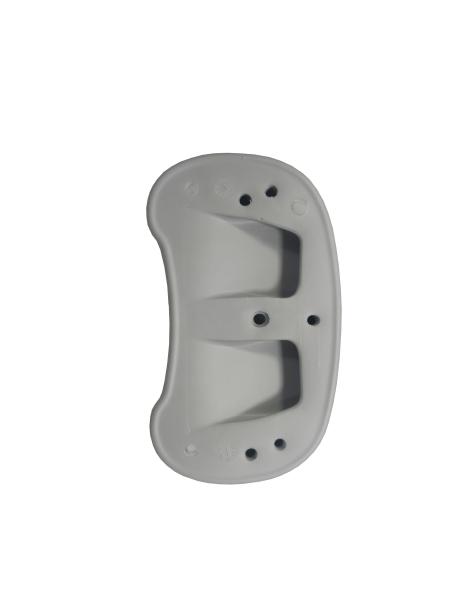 Grey EVA Spa Bath Pillow Hot Tub Waterproof Neck Head Cushion for Home Bathtub Use in Bathroom