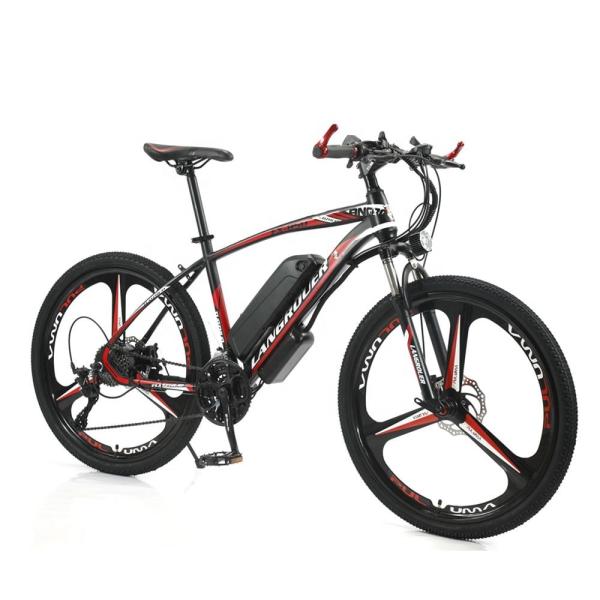 Electric 36V Lithium Battery Bicycle 250W Lockable Suspension Fork Ebike Mount