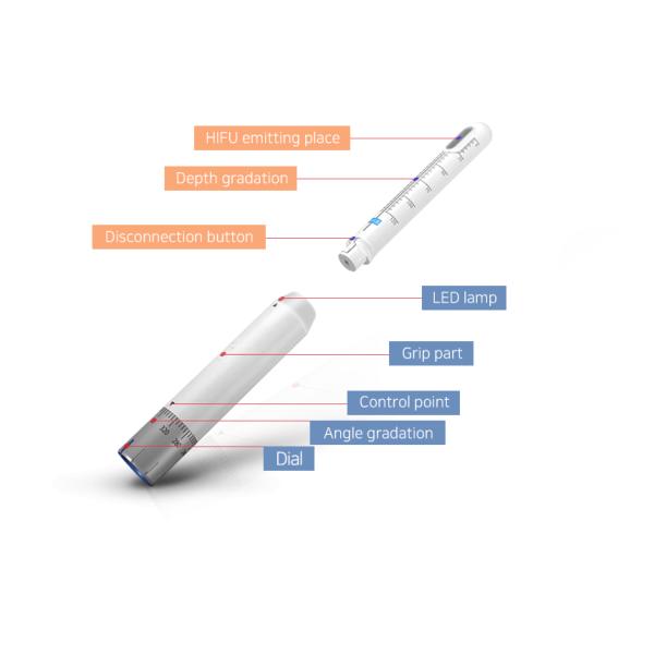 Piel que aprieta 27000 la máquina facial de los cartuchos HIFU de los tiros 7