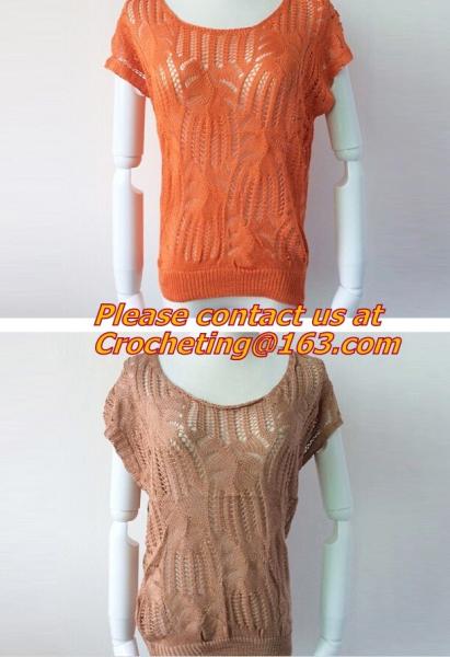 Blouse, clothing, garment, Hollow out, belt, sexy knitted, crover up, crochet, beach dress