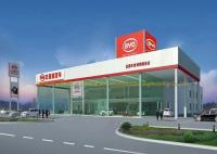 Estructuras de acero durables de encargo del palmo grande para el coche de la tienda de Lt Steel 4S