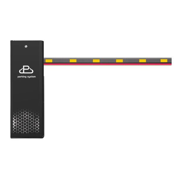 Smart Cloud Parking System Boom Barrier Gate with LED Warning Light Remote Control Vehicle Access Control Barrier for Commercial Parking Lot
