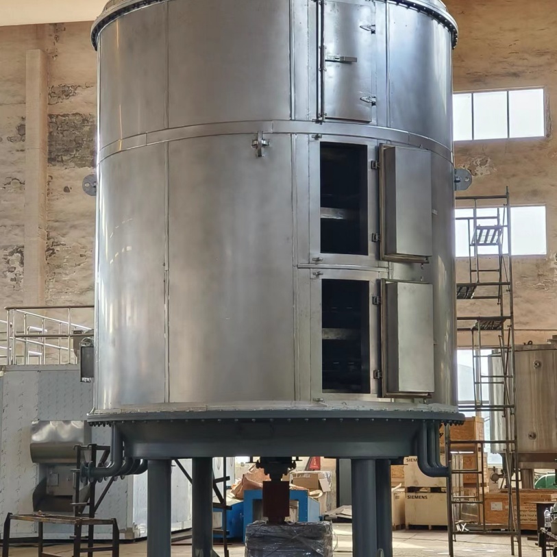 SUS316L Continual Plate Dryer Machine 21kw For Ammonium Sulfate